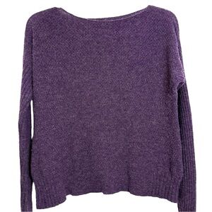 Eileen Fisher Wool Sweater Size XS Purple